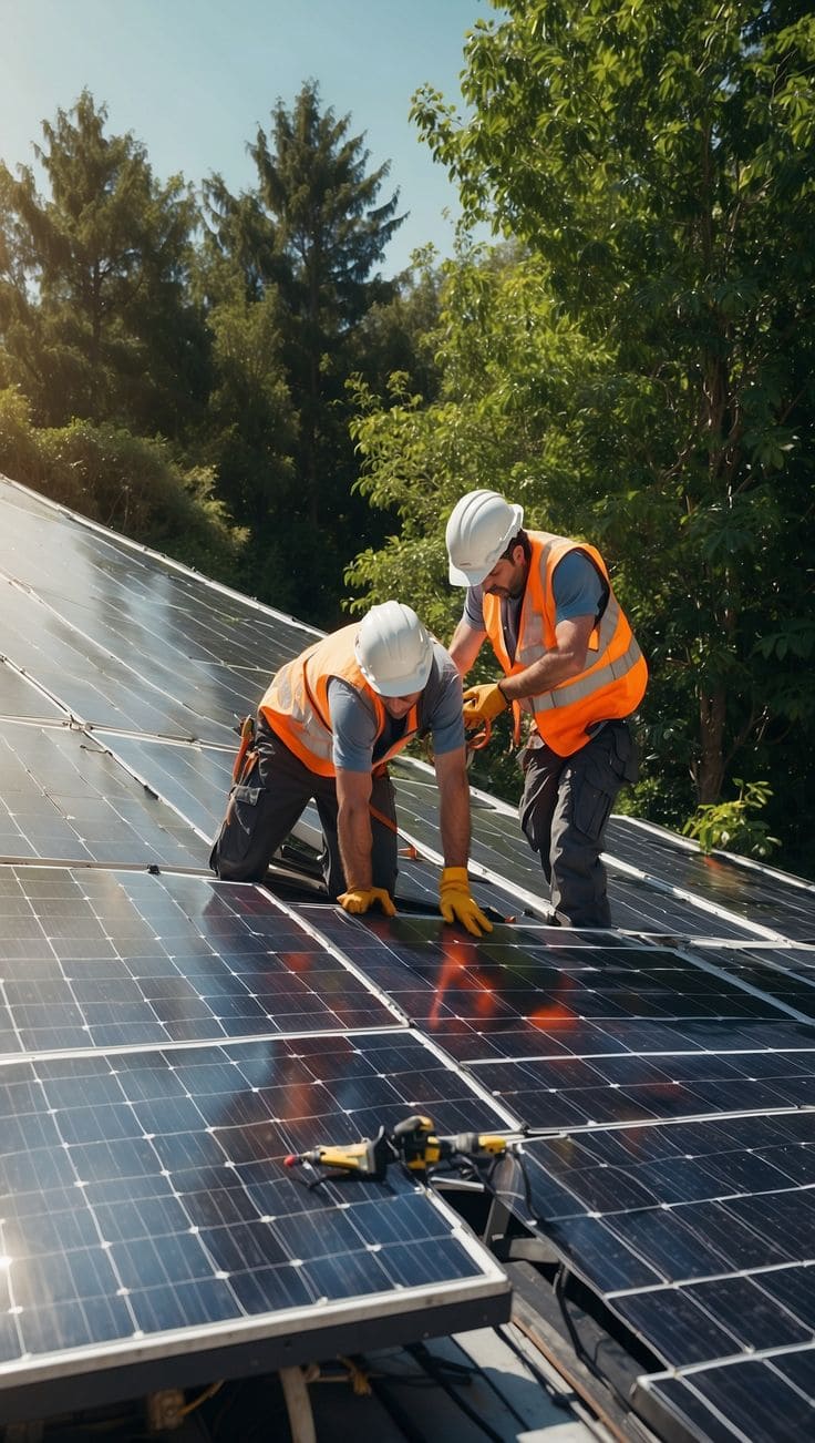 Clean energy solutions for commercial and industrial facilities.
